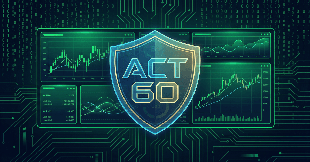 Comprehensive Act 60 Compliance Review for Crypto & Digital Asset Traders