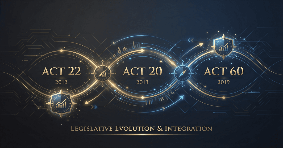 Act 60 vs. Act 20 and Act 22: A Comprehensive Analysis