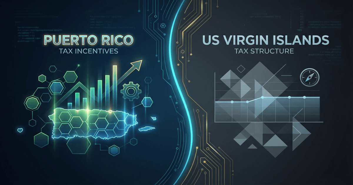 Puerto Rico Act 60 vs. USVI EDC: A Comprehensive Tax Incentive Analysis